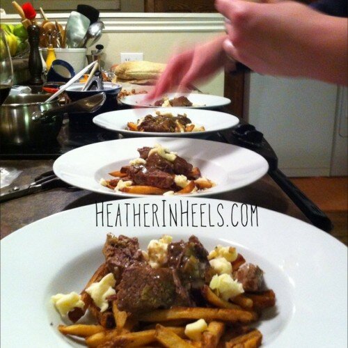 Braised beef short rib poutine